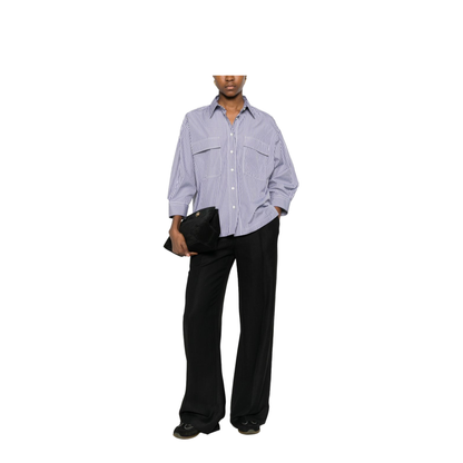Striped Cotton Shirt - Image 2