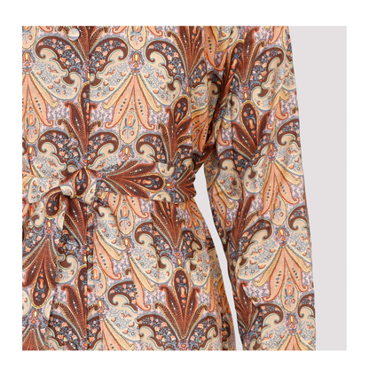 Printed Shirt Dress - Image 6