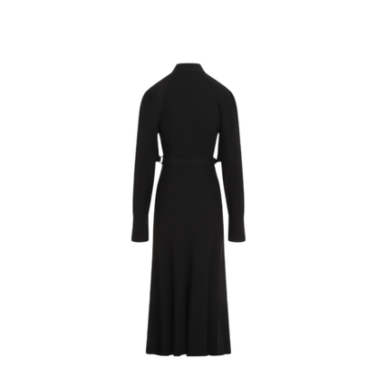 Draped Maxi Day Dress - Image 4