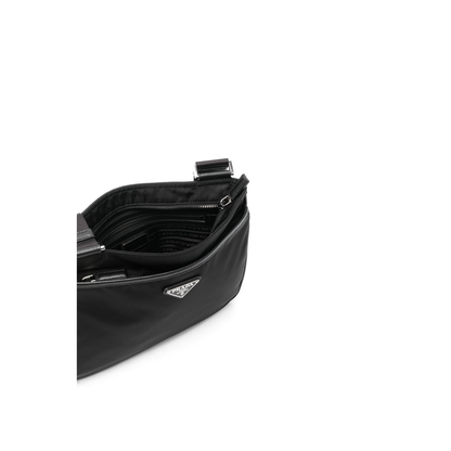 Re-Nylon and Saffiano Shoulder Bags - Black - Image 2