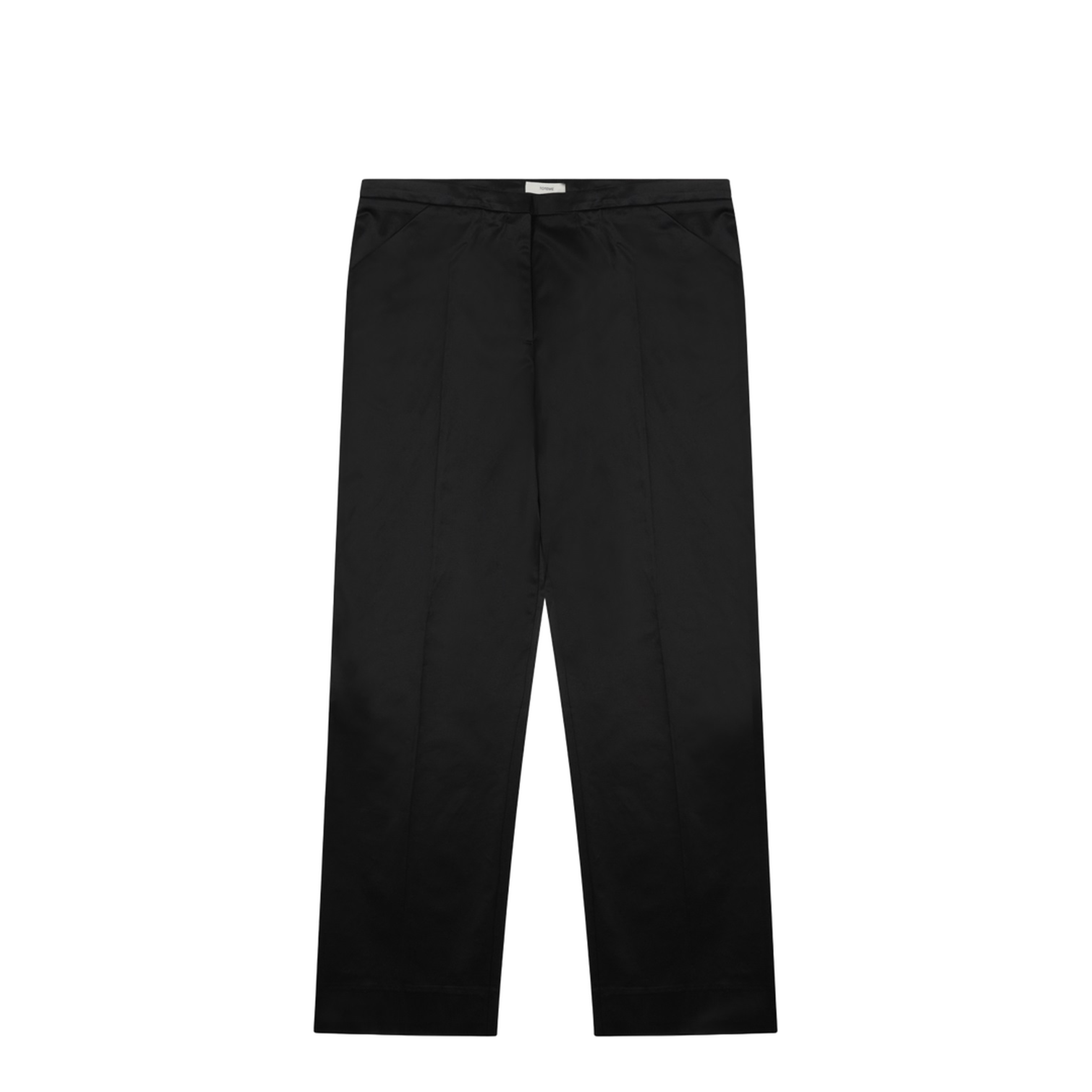 Cropped Straight Pants - Image 1