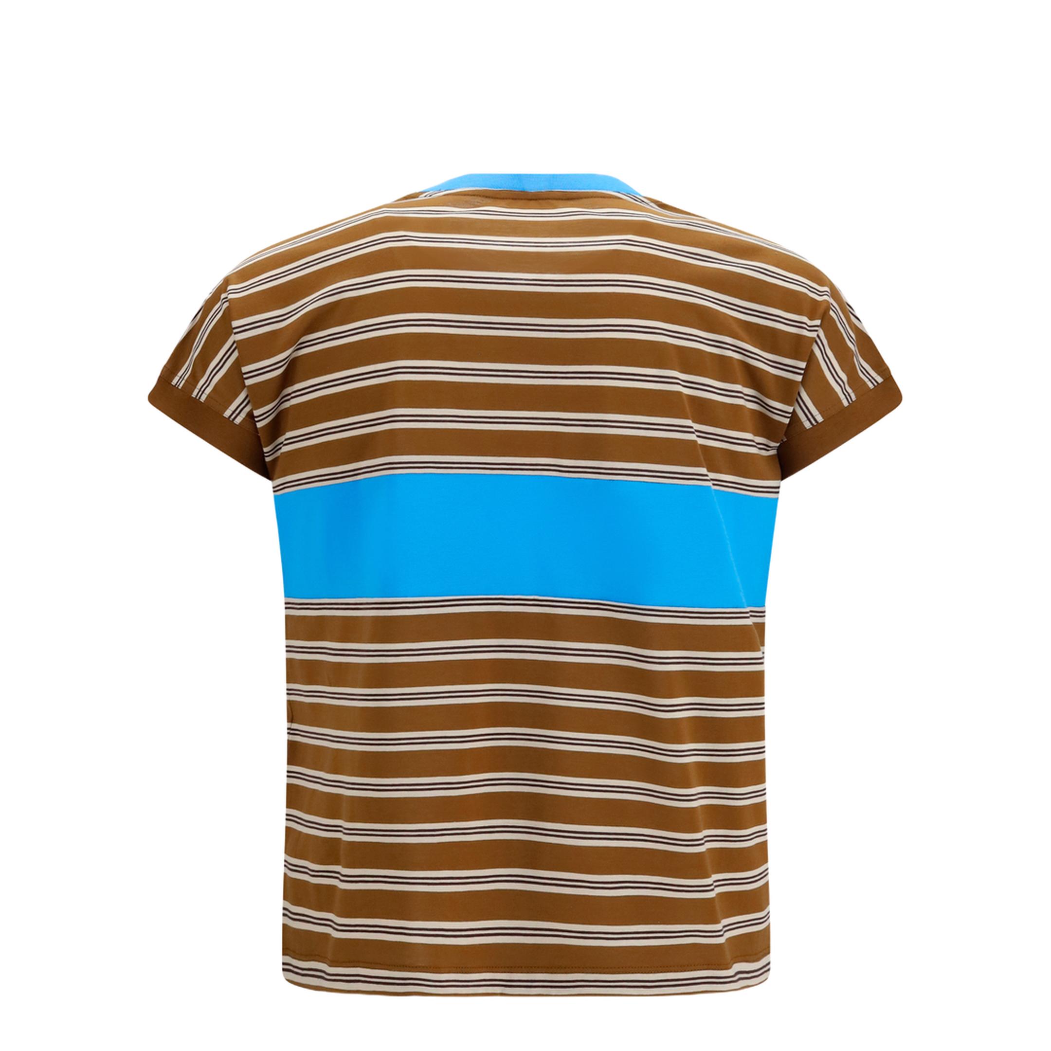 Striped Cotton T-Shirt - Image 2