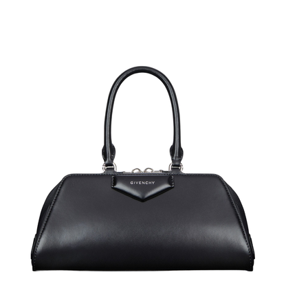 Small Antigona East-West Bag in Box Leather - Image 1