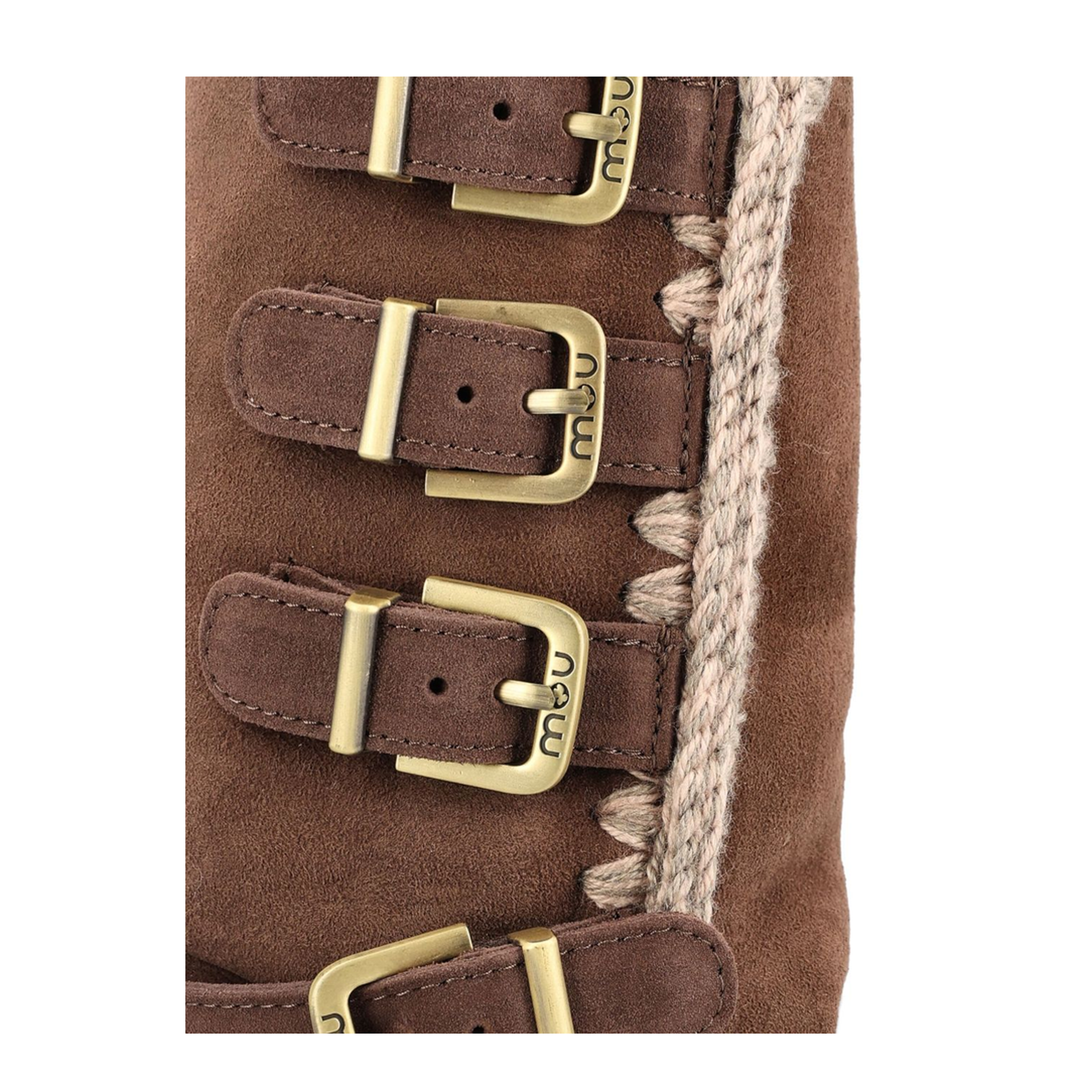Eskimo 40 Buckle Straps Boots In Animal Print - Image 3