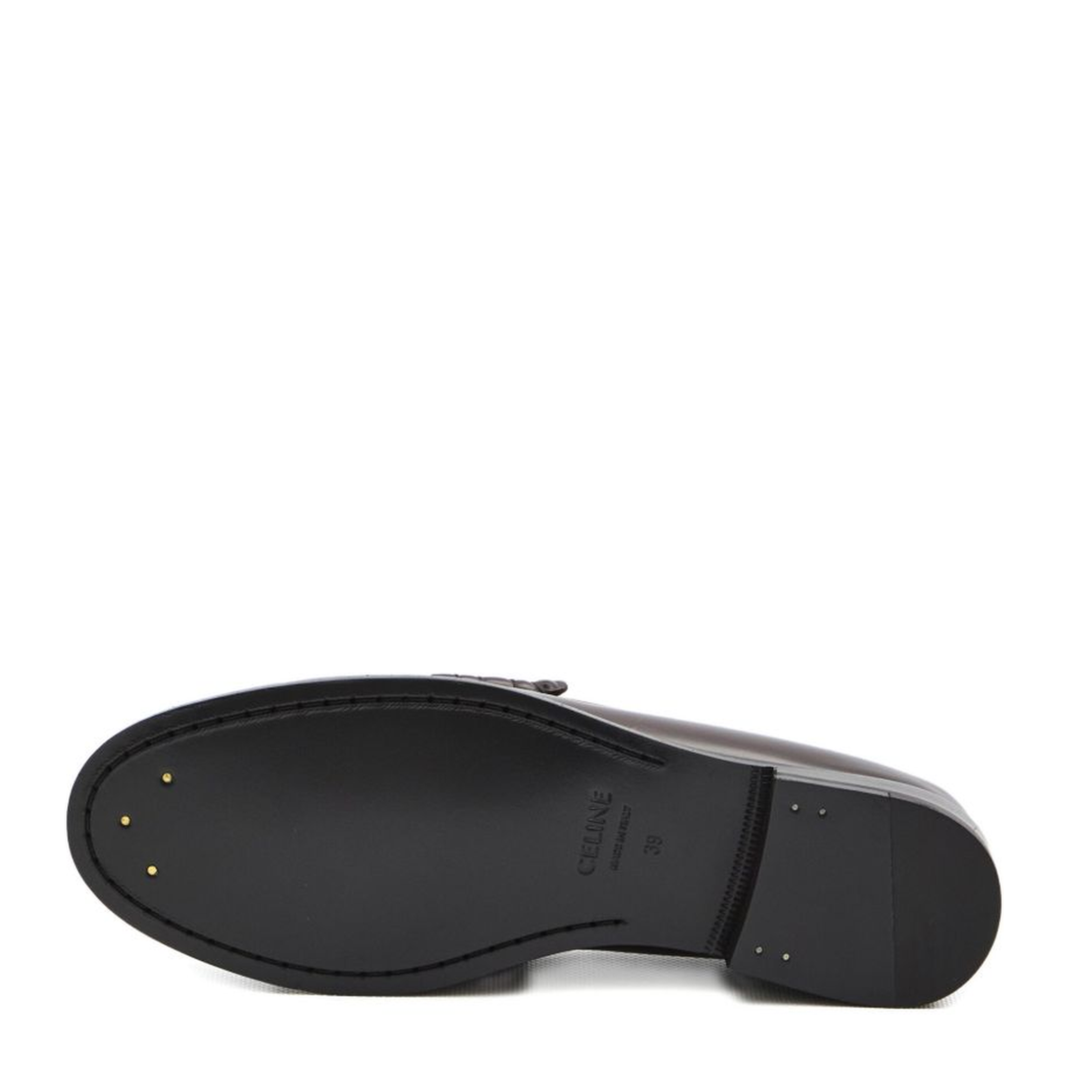Luco Loafer in Polished Bullskin - Dark Brown - Image 4