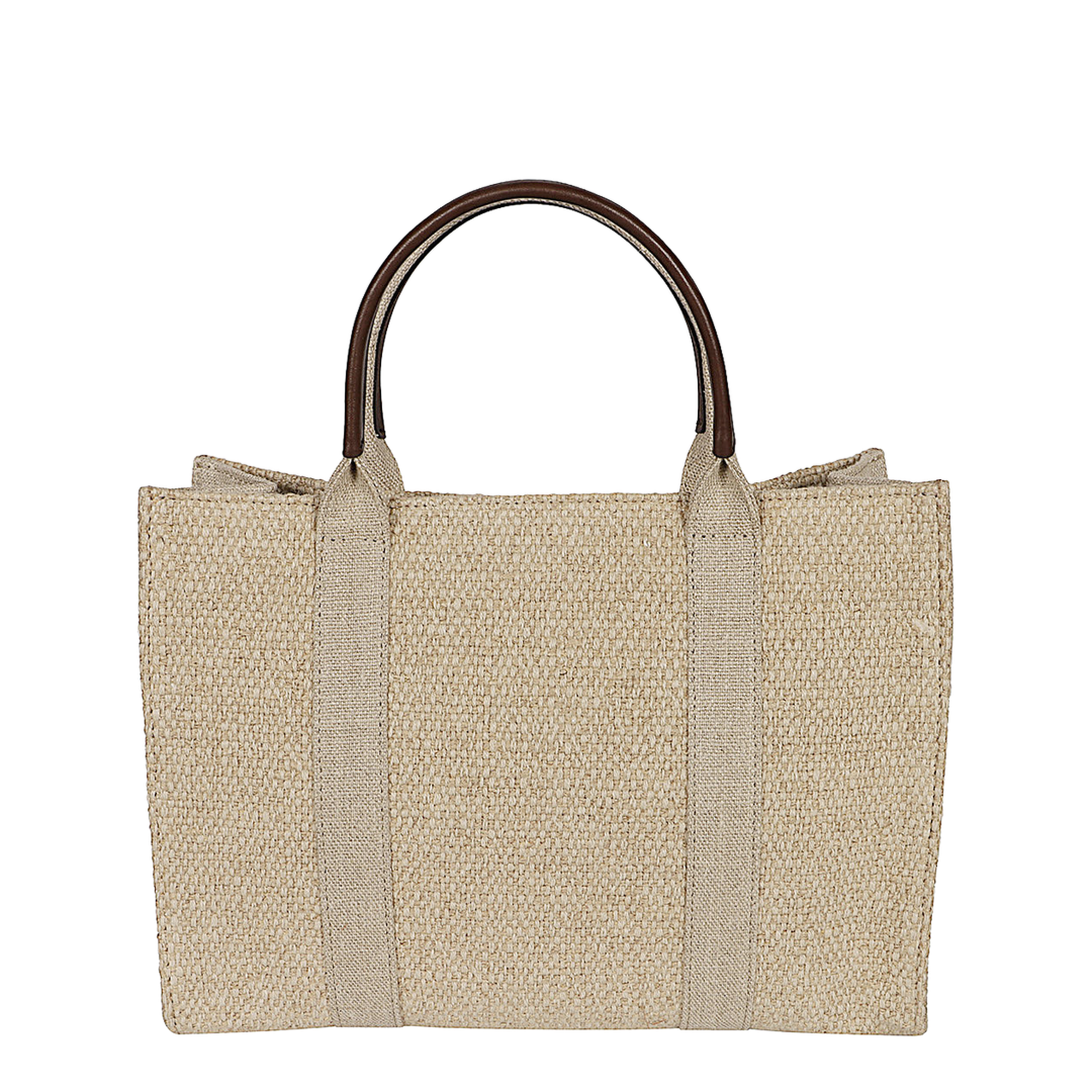 Georgia Canvas Tote - Beige - Image 3
