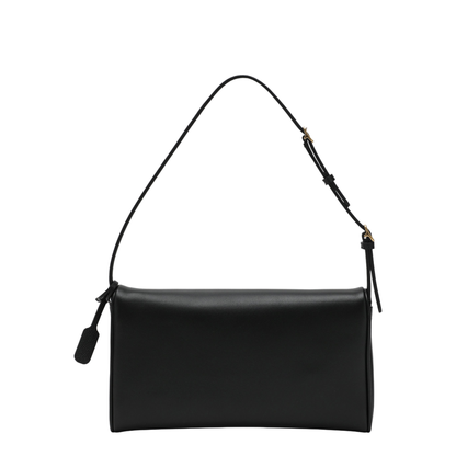 Small Black Devain Leather Shoulder Bag - Image 2