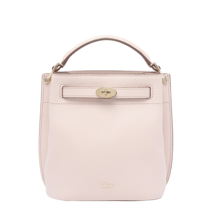 Leather Bucket Bag with Logo - Image 1