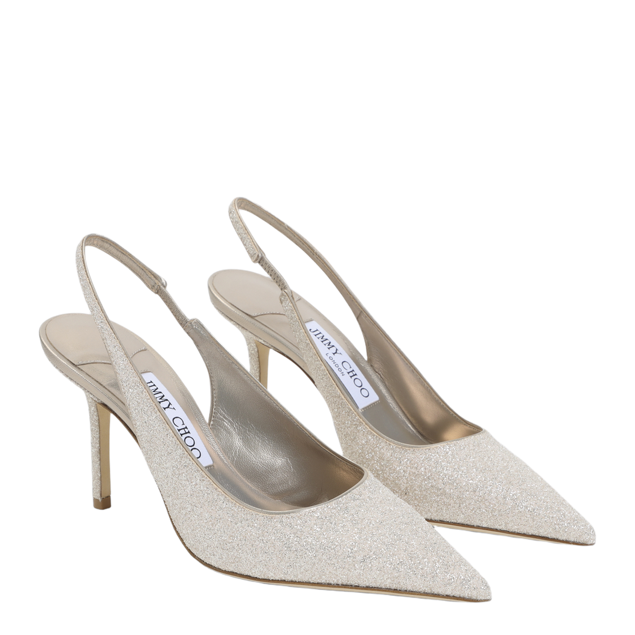 Caviar Glitter Pumps - Image 5