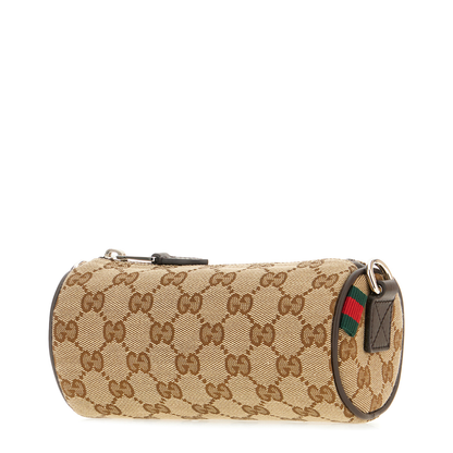 GG Canvas Mini Cylinder Bag - Image 2