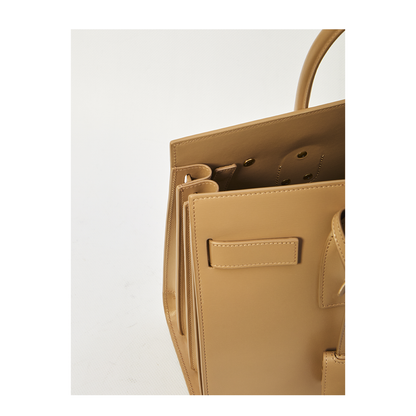 Sac de Jour Small Calfskin Top-Handle Bag - Ivory - Image 4