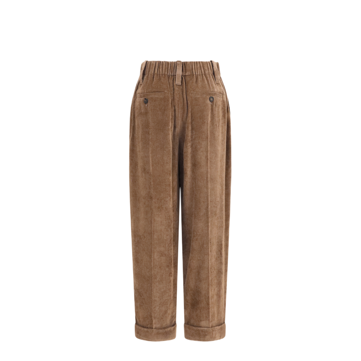 Elasticated Viscose And Cashmere Pants - Image 2