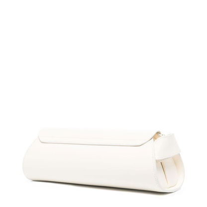 Cannolo Small Calfskin Shoulder Bag - Eggshell - Image 2