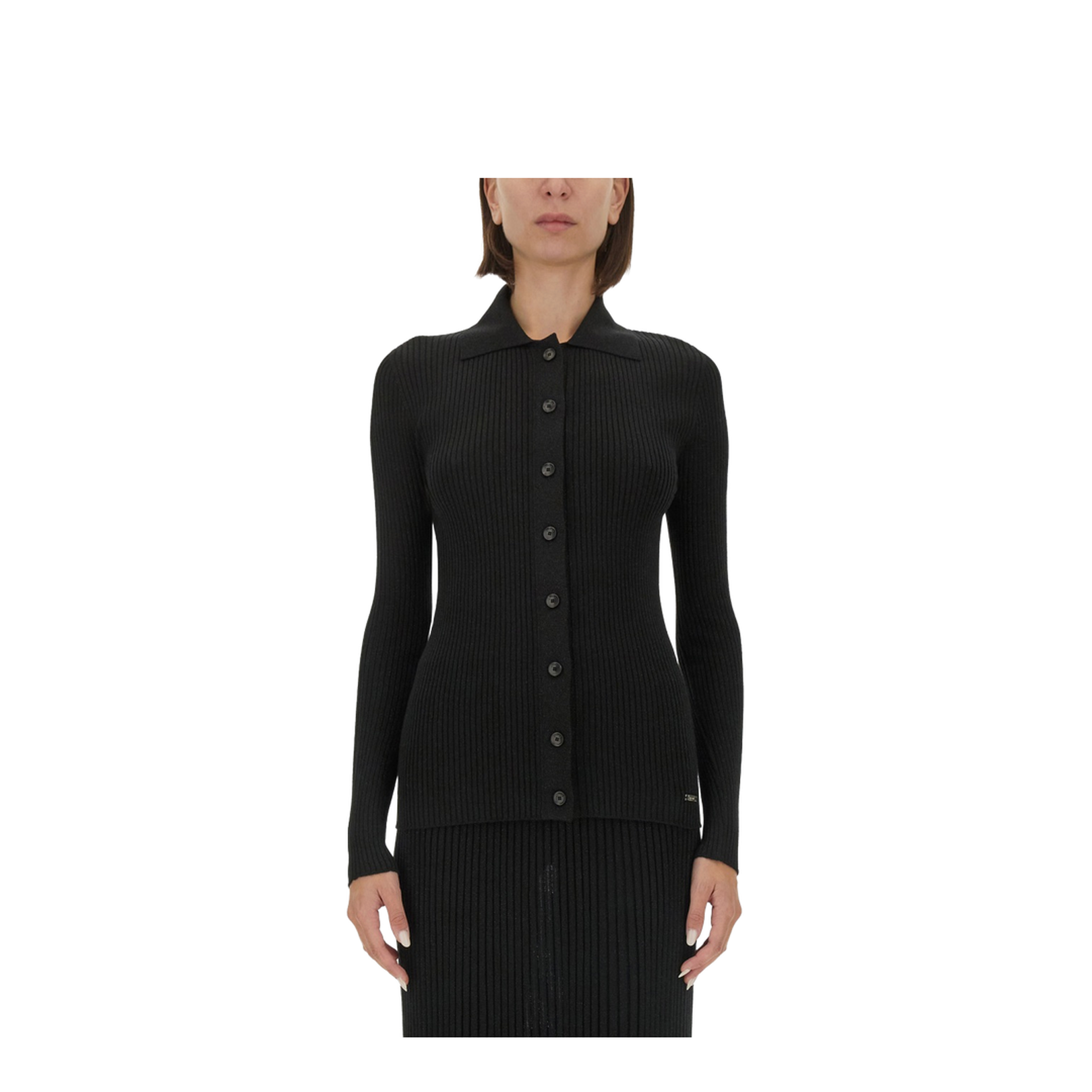 Ribbed Sweater Black - Image 1