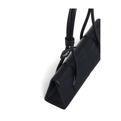 Le Teckel Medium Goatskin Bag - Black - Image 3
