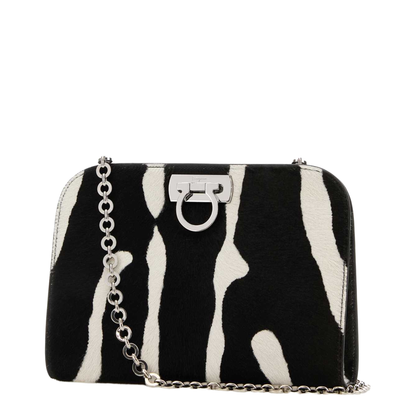 Printed Calf Hair Clutch - Image 2