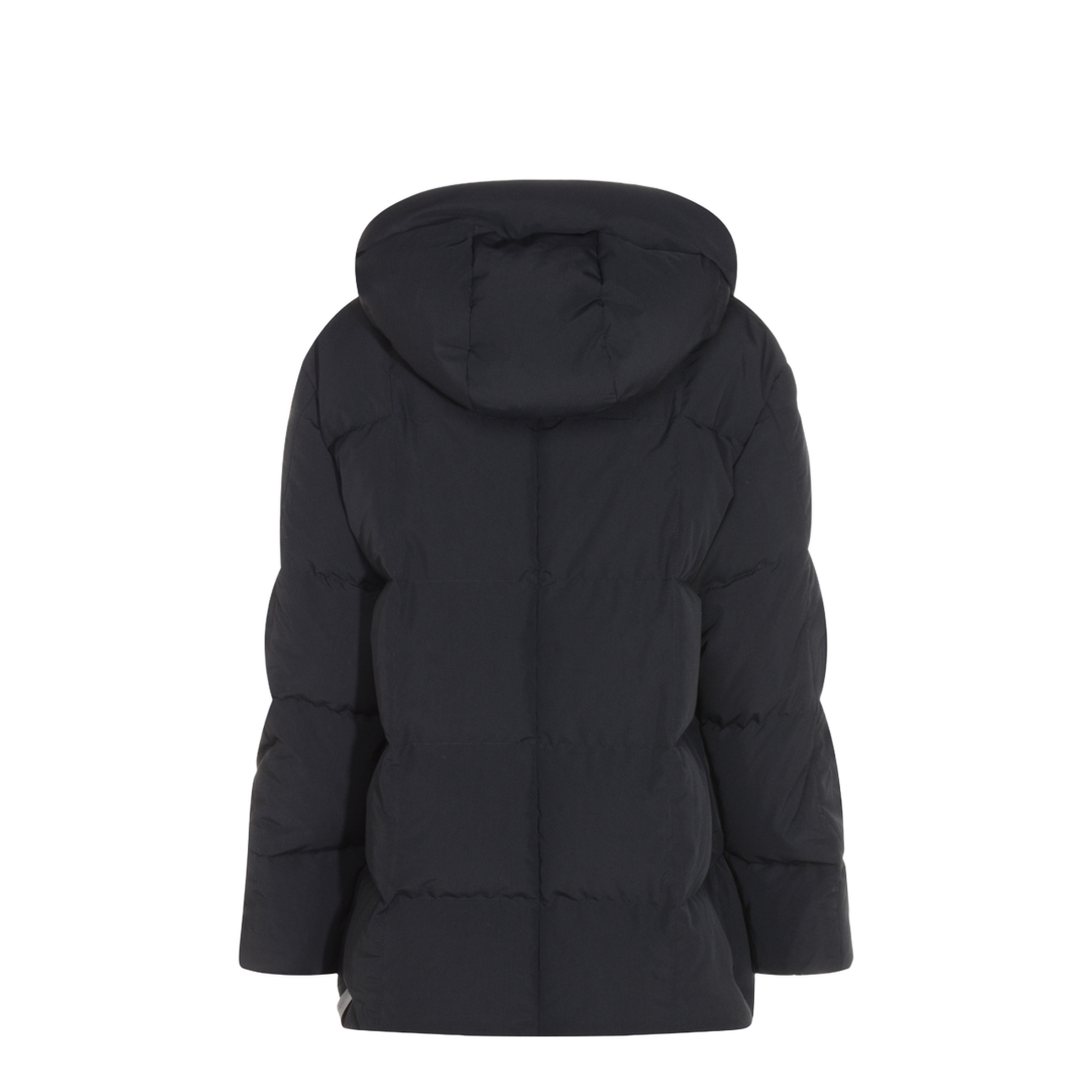 Quilted Coat Black - Image 3