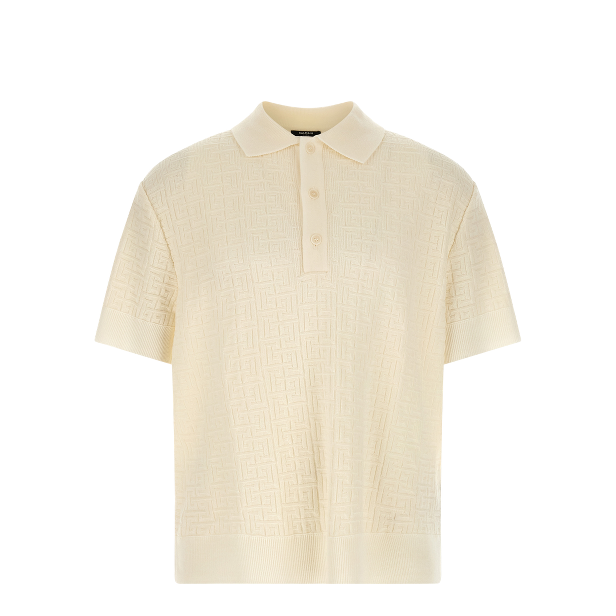 Monogram Jacquard Polo Shirt - Image 1