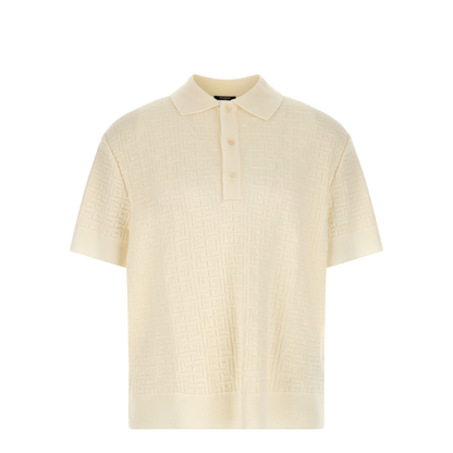 Monogram Jacquard Polo Shirt - Image 1