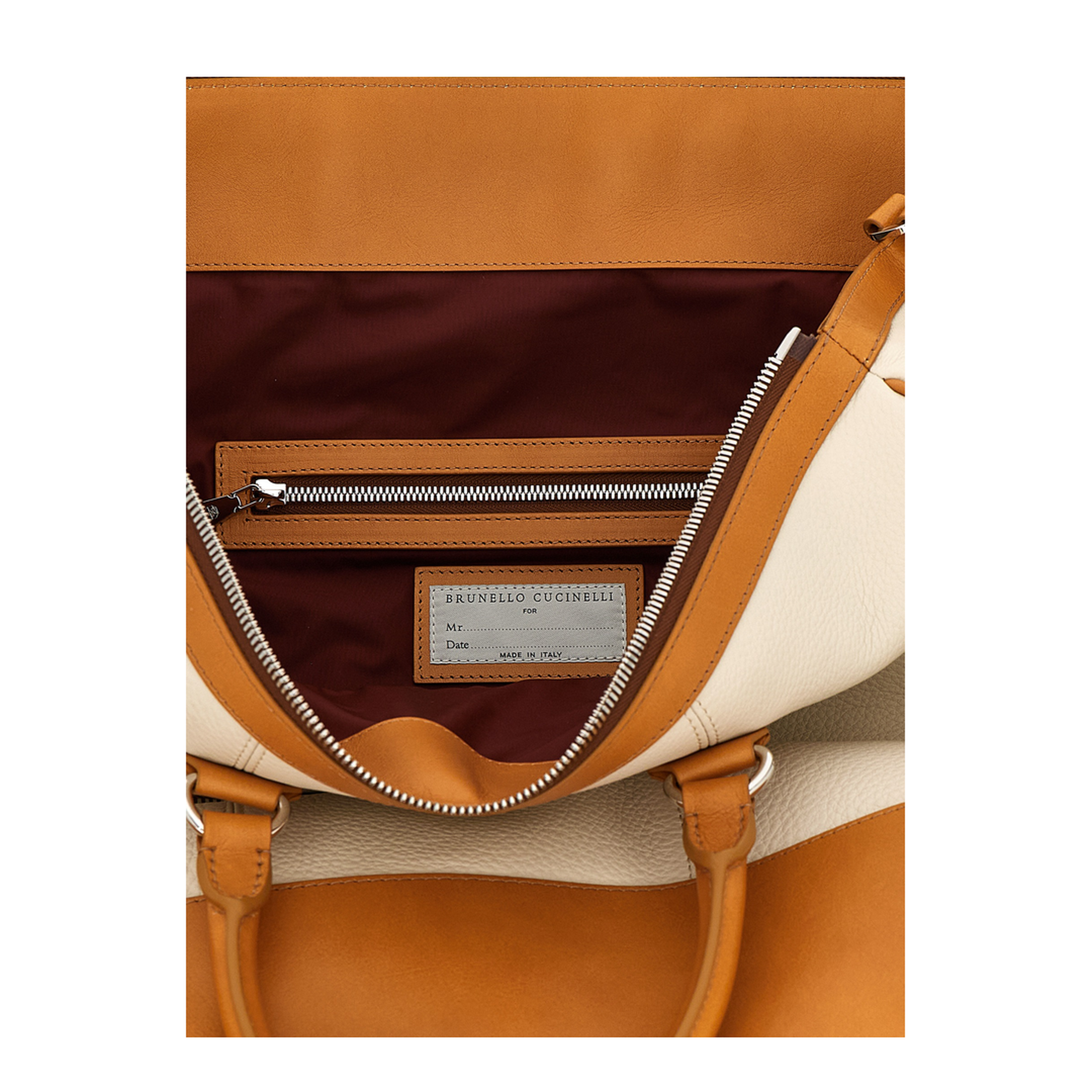 Leather Duffel Bag - Image 3