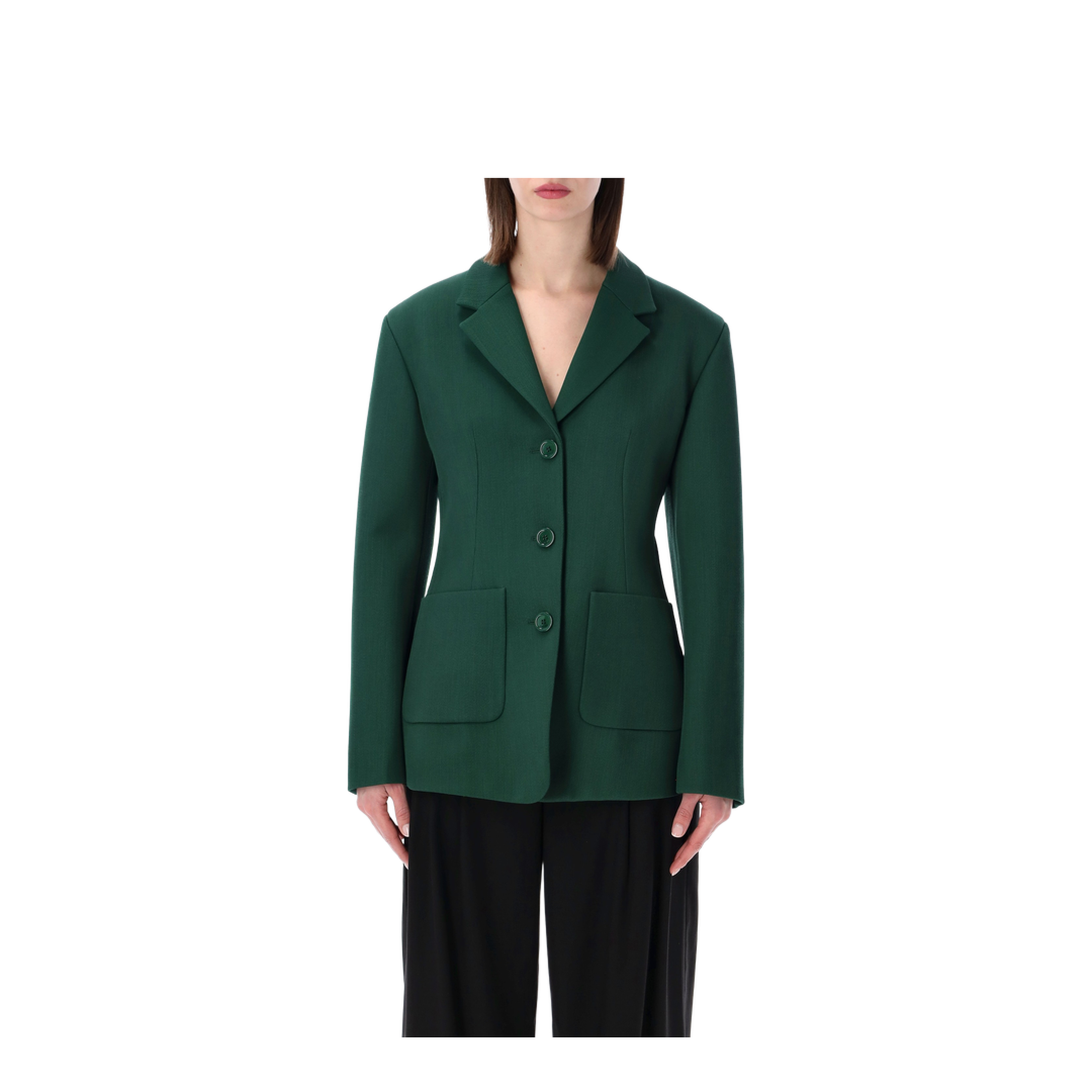 Green Wool Jacket - Image 1
