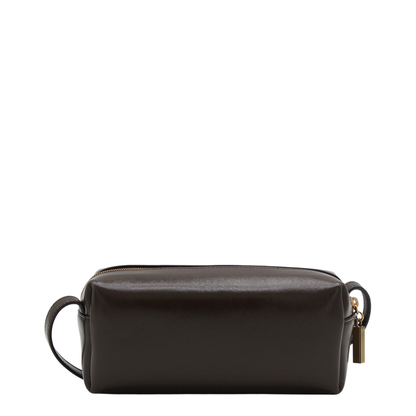 Kye Mini Calfskin Crossbody - Dark Brown - Image 6