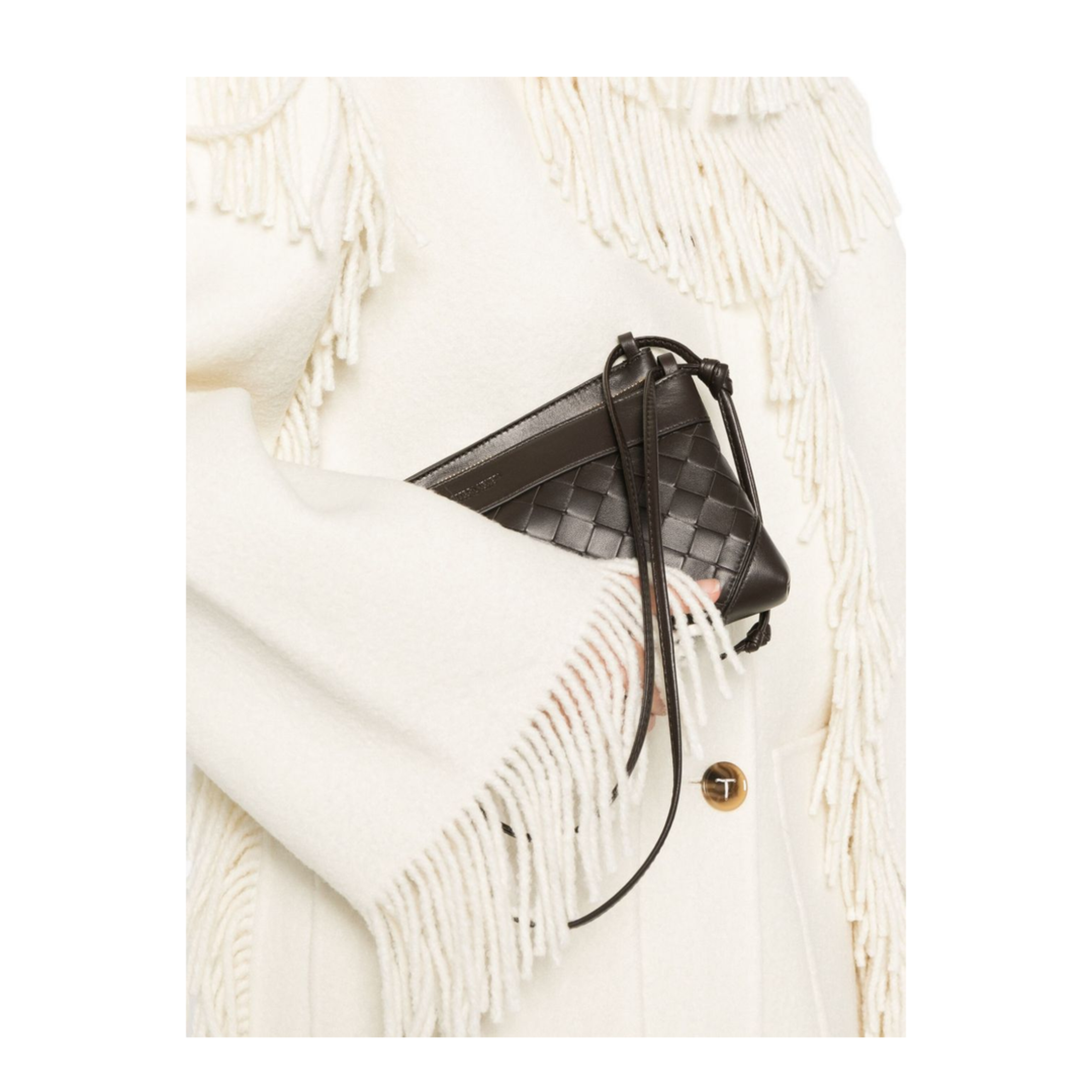 Andiamo Leather Shoulder Bag Black - Image 2