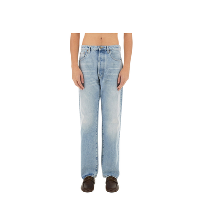 Stonewashed Denim Jeans - Image 1