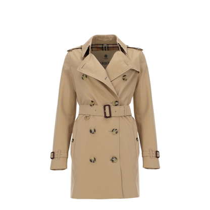 Beige Cotton Trench - Image 1