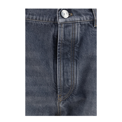 Straight-leg Turn-up Jeans - Image 3