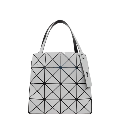 Carat Small PVC Top Handle Bag - Grey - Image 1