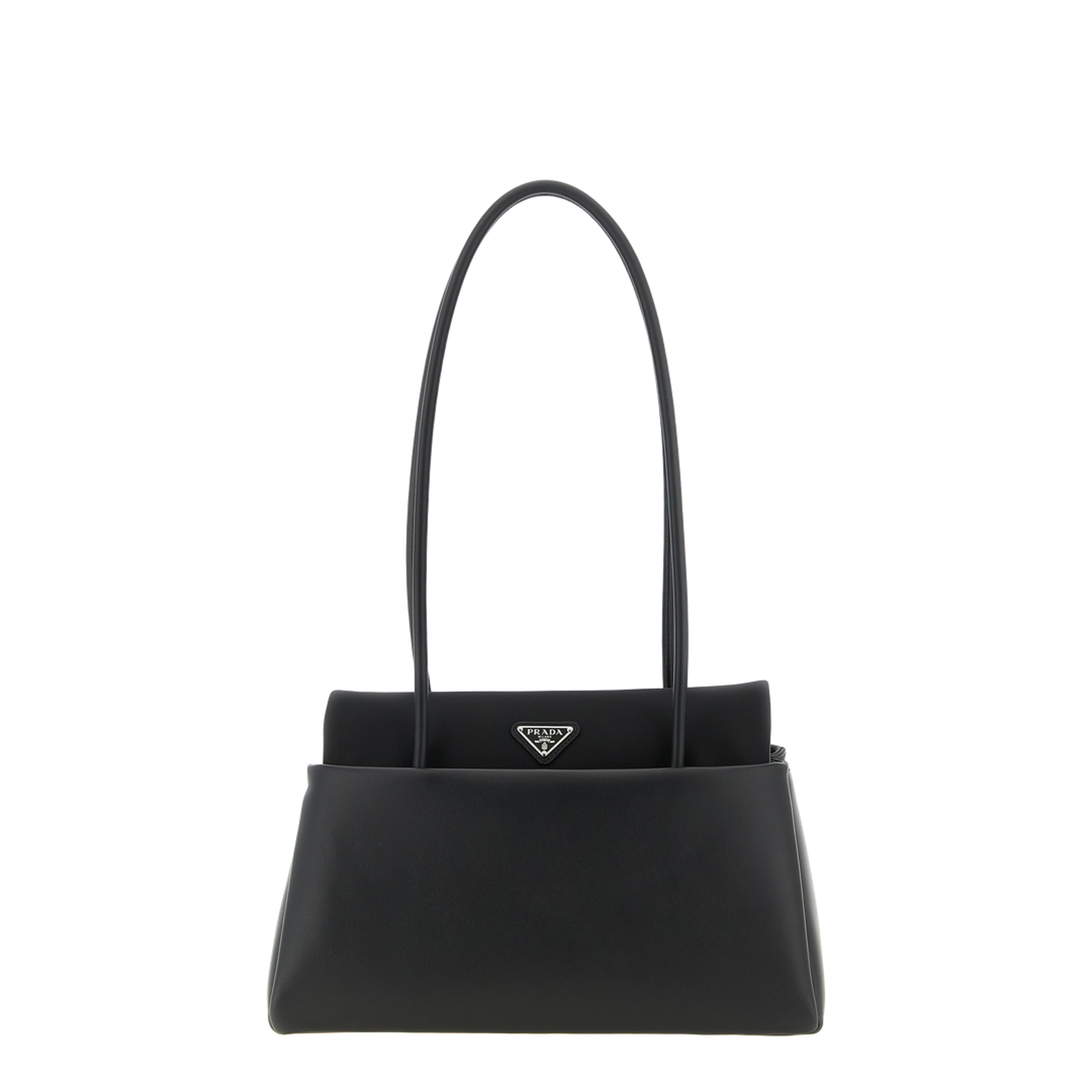 Passage Medium Calfskin Top-Handle Bag - Nero - Image 1