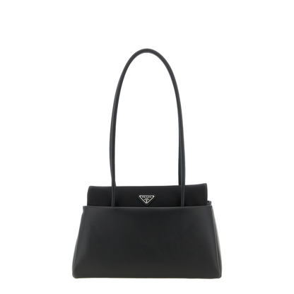 Passage Medium Calfskin Top-Handle Bag - Nero - Image 1