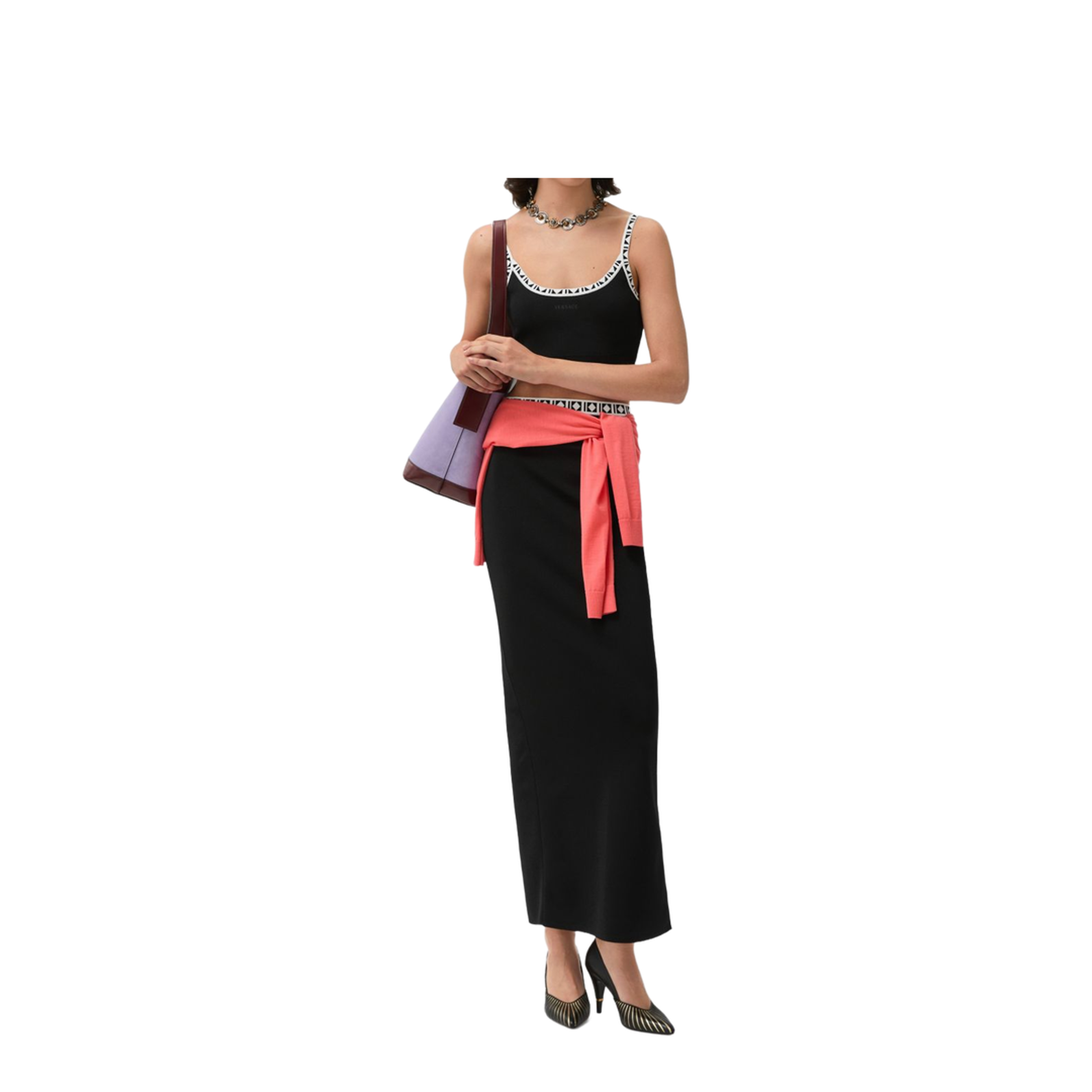 Skirt with back slit - Image 3