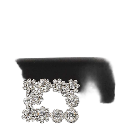 Envelope Flap Flower Buckle Handbag - Image 4