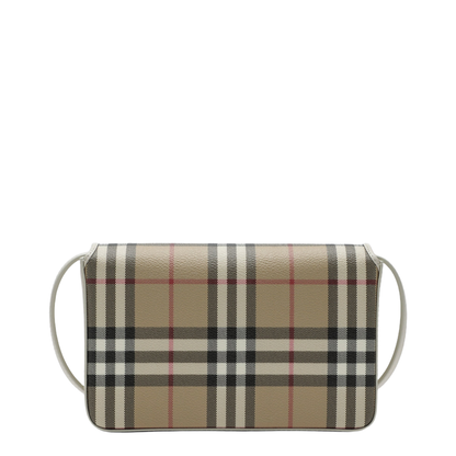 Hampshire Coated Cotton Blend Crossbody Bag - Archive Beige/Soap Beige - Image 2