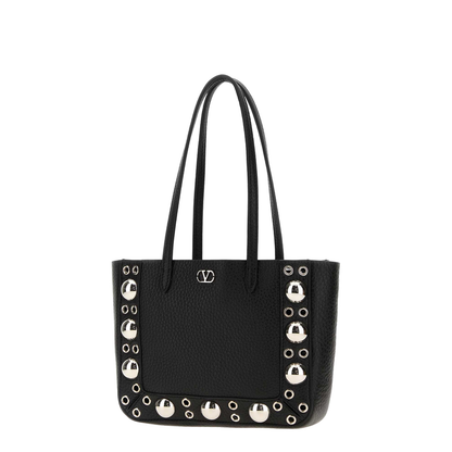 Black Leather Handbag - Image 2