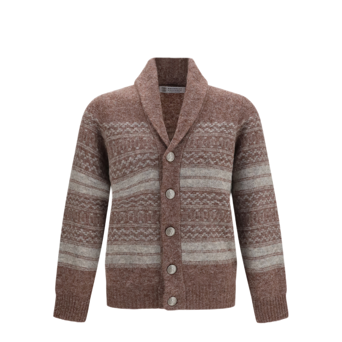 V Neck Button Cardigan - Image 1