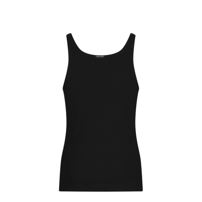 Logo-Patch Cotton Tank Top - Image 2