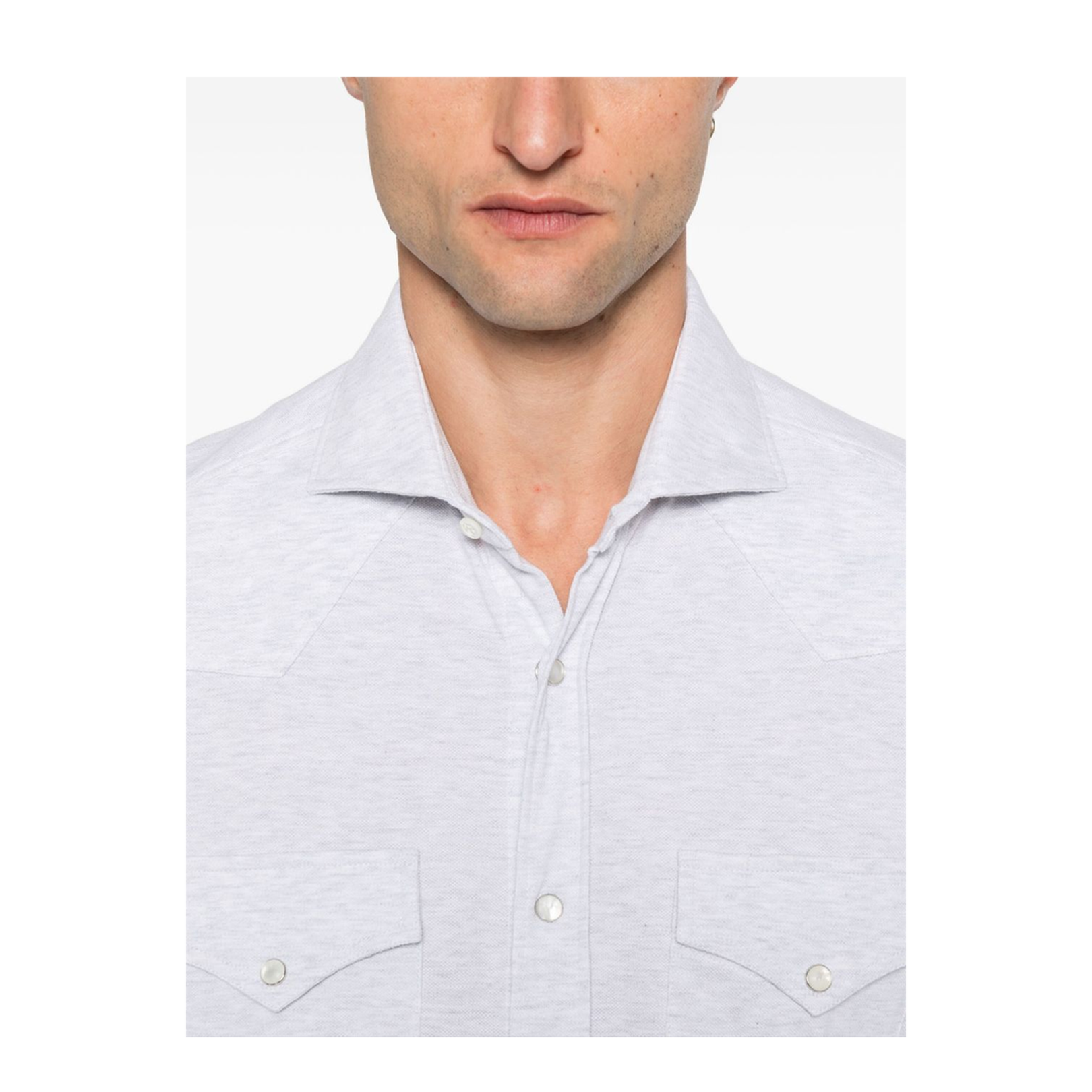 Piqué Cotton Shirt - Image 2