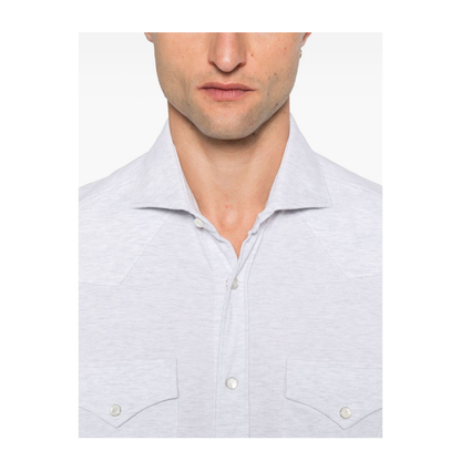Piqué Cotton Shirt - Image 2
