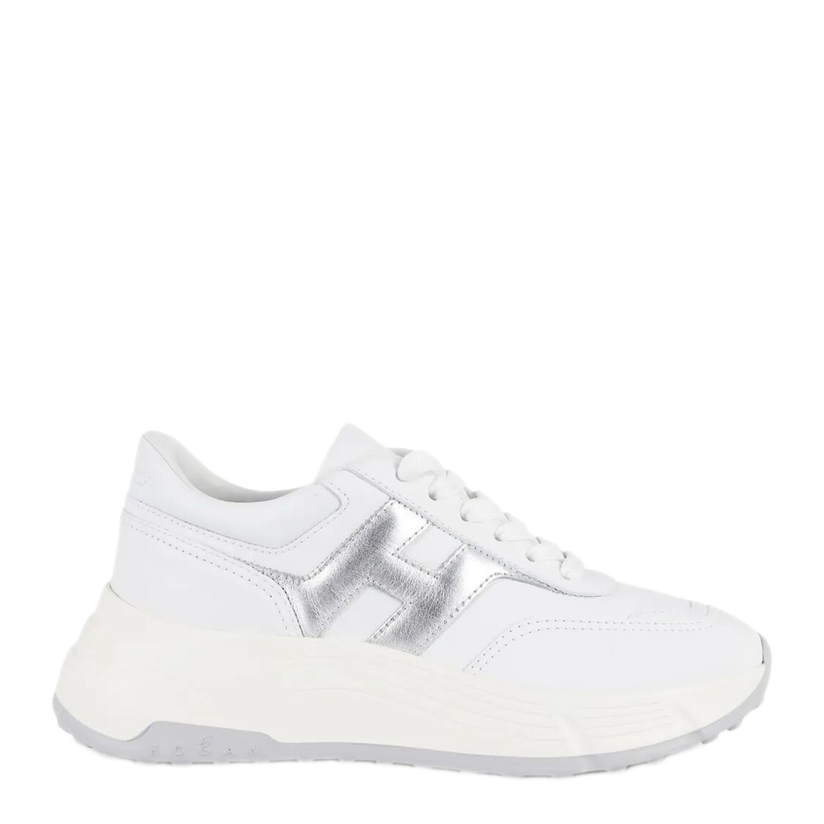 Hi-Fi Leather Sneakers - Image 1