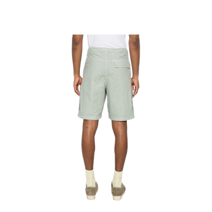 Nylon Panama Loose Fit Cargo Bermudas - Image 5