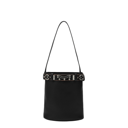 Bucket Bag with Studded Belt - Image 2