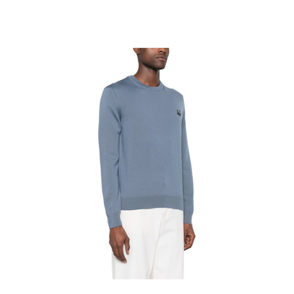 Bold Fox Head Knit - Breton Blue - Image 5