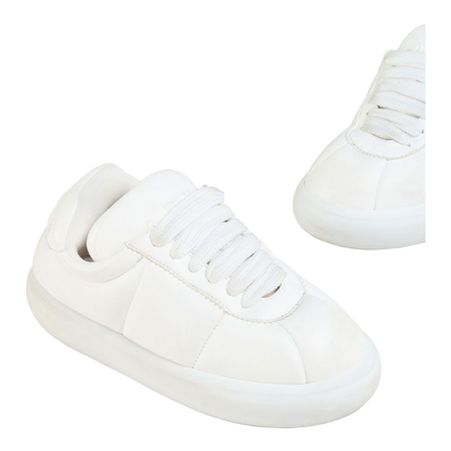White Leather BigFoot 2.0 Sneaker - Image 2