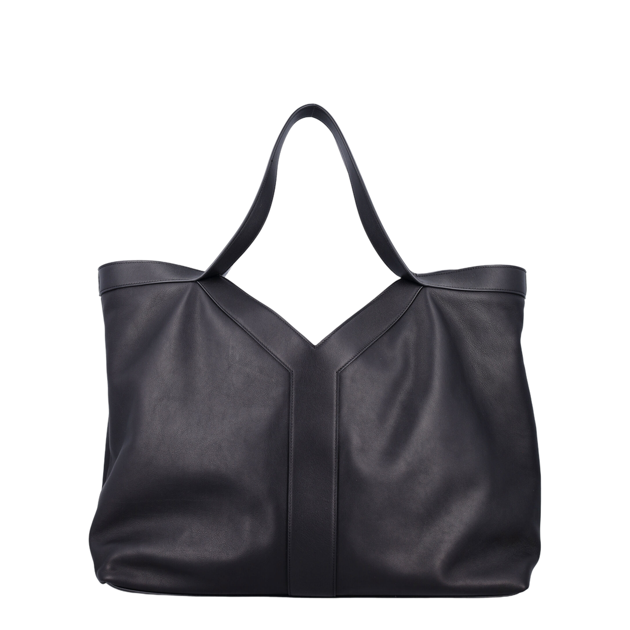 Large Tote in Leather - Image 4
