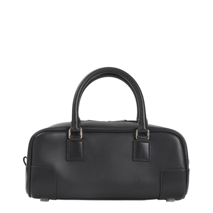 Amazona 23 Cropped Calfskin Shoulder Bag - Black - Image 4