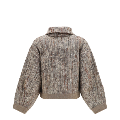 Perforated Zip Cardigan - Image 2