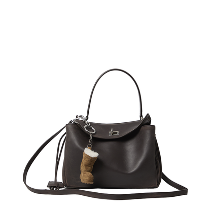 Small Rodeo Bag in Calfskin Leather Espresso - Image 1